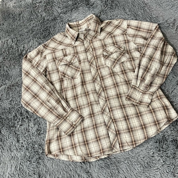 Vintage Wrangler Men’s Wrancher Shirt - Picture 10 of 11